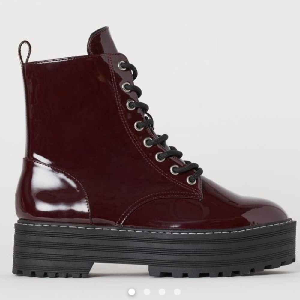Platform Combat Boots